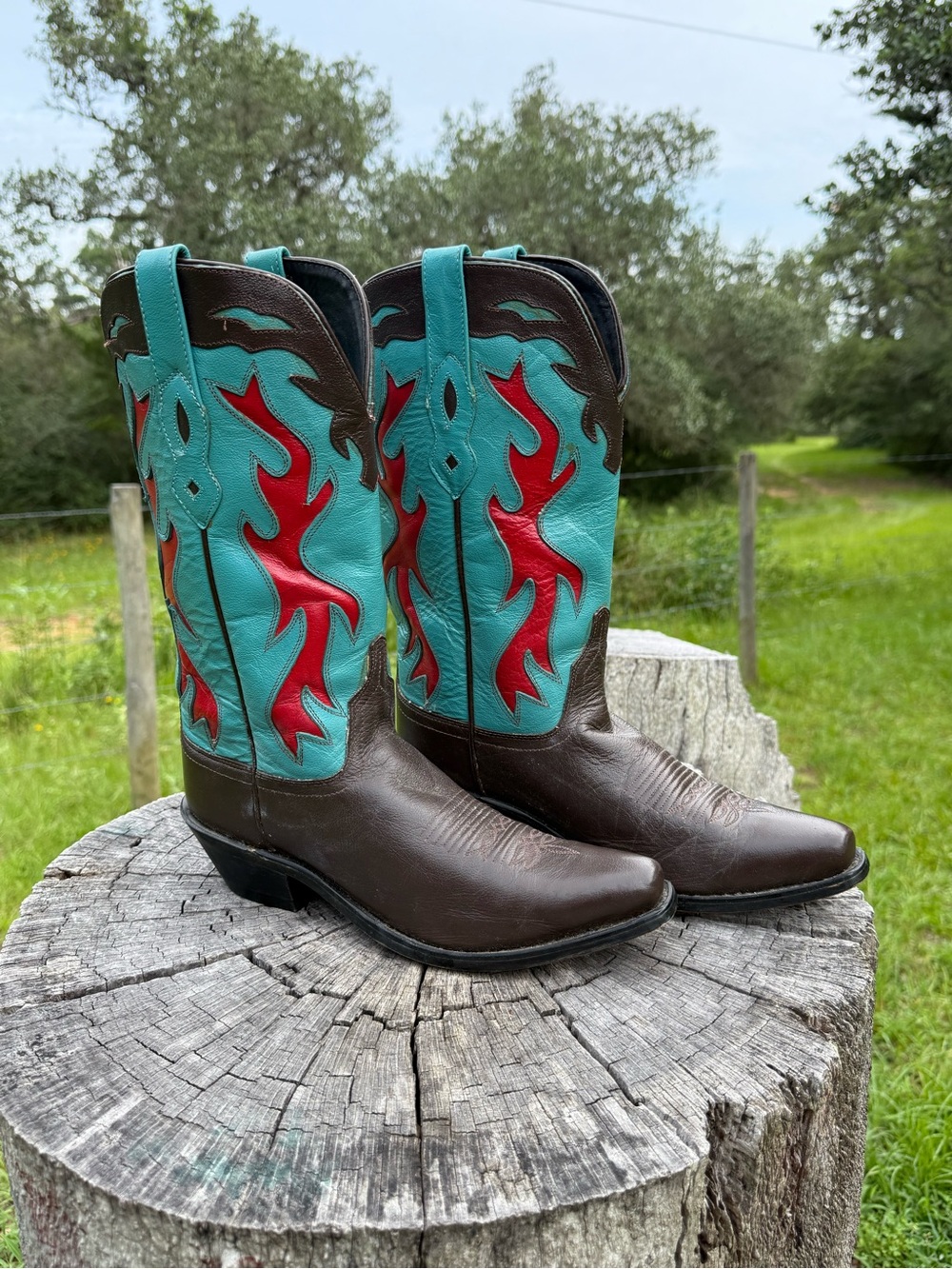 Women’s Old West Genuine Leather Boots